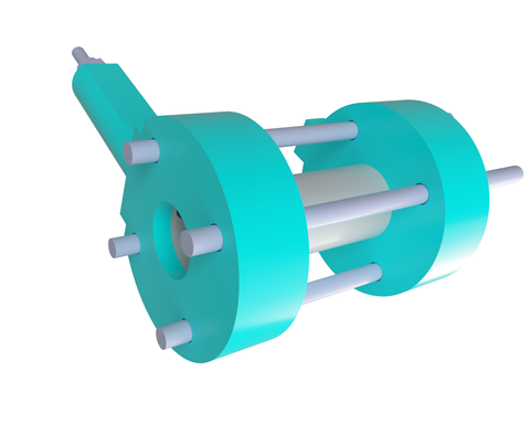 ROTATING DETONATION ENGINE (3D MODEL)
