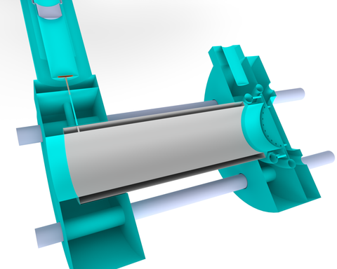 ROTATING DETONATION ENGINE (3D MODEL)