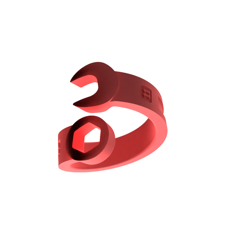 Spanner Wrench Ring (3D Model)