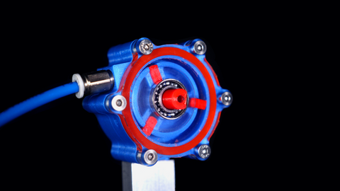 Vane Motor - PLA Version (3D Model)