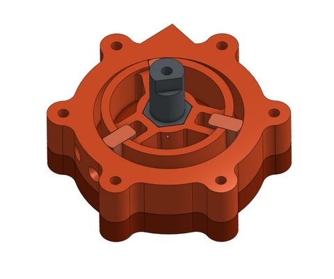 Vane Motor - PLA Version (3D Model)