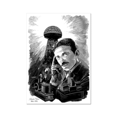 The Nikola Tesla Poster Poster